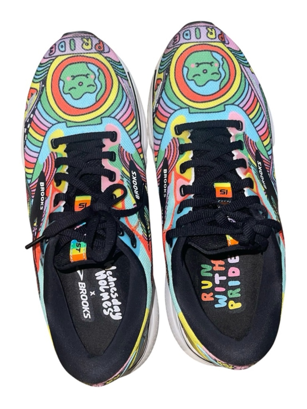 Brooks Rainbow Multi-Color Pride Graphic Running Shoes